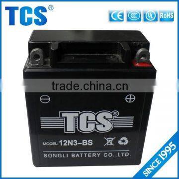 Wholesale sale sealed 12v 3A battery kids motorcycles