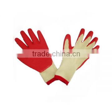 10Guage Polyester Knitted Latex Coated Winter Construction Working Gloves