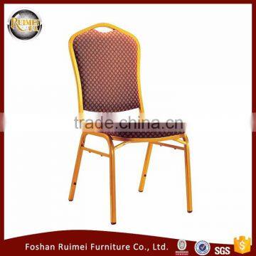 Simple design metal wedding cheap stackable steel furniture banquet chair