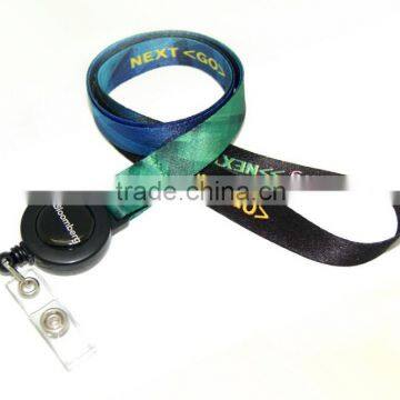 Hot new products custom security easy retractable hook lanyard