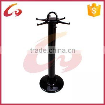 Black plastic kitchen utensils hanging rack