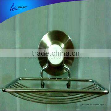 china special custom stainless steel With suction cup single soap holder