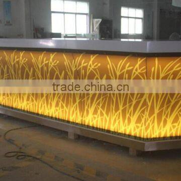 Commercial Bar Table, Luxury LED Bar Counters for Wine Club photo-4