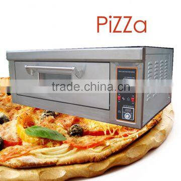 Pizza Oven Baker's magic assitant 1 deck 2 trays Electric Bakery Oven with Ceramic Stone