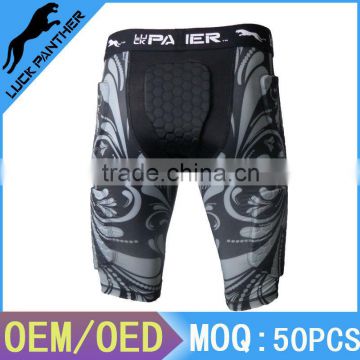 China Factory New Design Football Padded Short For Football Rugby