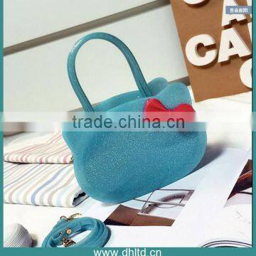 2016Wholesale premium Lady bags silicone ladies handbags