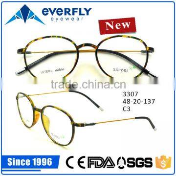 China Wholesale Classical eyeglasses 100% hot sale Ultem Optical Frames (3307)