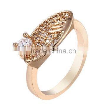 Luxury Fashion Jewelry Women Zircon White Gold Plated for Girlfriend Gift