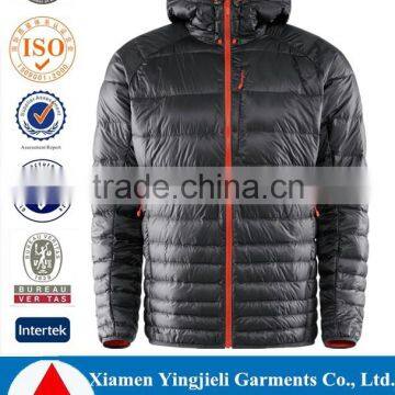 2016 Yingjieli New Design Ultra Light Men Goose Down Jacket High Quality Custom