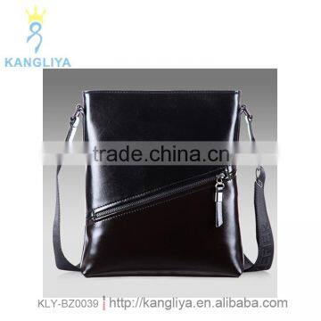 2015 Tidal Current Long Style Man Sling Cross Body Bag Wtih Sideling Pocket in the Main Side