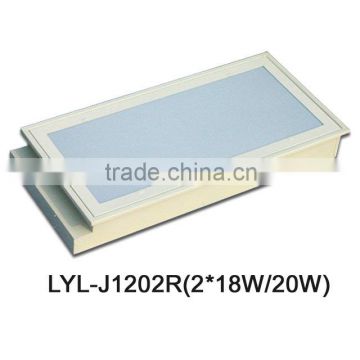 LYL-J1202R(2*18W/20W) Organic-plate Grid Lamp