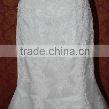 (MY0009) MARRY YOU High Neck V Back Lace Designer Muslim Bridal Gown Marry You China Factory Wedding Dress photo-5