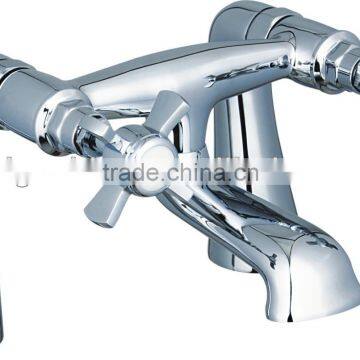 Brass Body Double Handle Bath Filler Mixer Taps In China