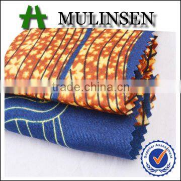 Shaoxing Mulinsen polyester pongee african imitation wax print fabric