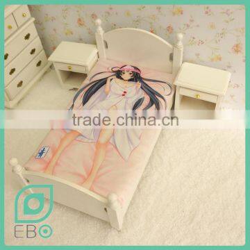 bed printed fabric best selling products bedsheets anime custom bed sheets Shimoneta Kajo Ayame