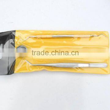 Dental First Examination Kit Stainless Steel Hallow Handle Set of 3pcs photo-4