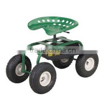 garden work seat / seat cart / tractor scoot