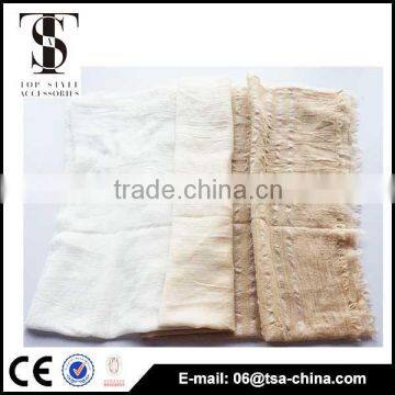 2015 Ladies Stripe Dyed 100 Viscose Scarf photo-3