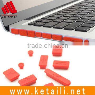 2016 Newest Silicone Anti Dust plug / cover set for All Laptop Macbook