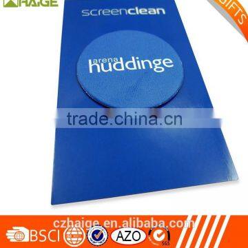 logo custom mobile screen cleaner for phone wholesale with good quality