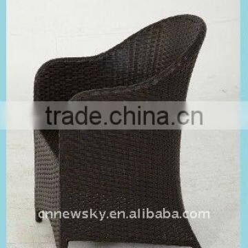 outdoor leisure furniture pe rattan chair