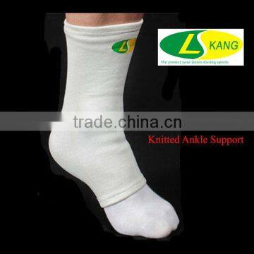 Cotton Fabric Knitted Ankle Protector For Achilles Injury