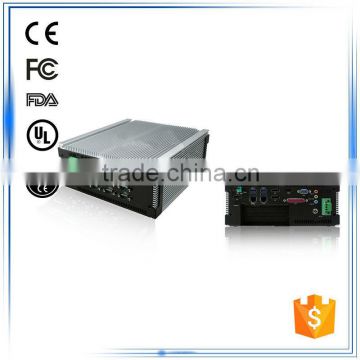 mini fanless box pc intel core i3 i5 i7 CPU 2*LAN 8*USB 8*COM 2*PCI-Express or 2 *Mini PCIE 1*VGA