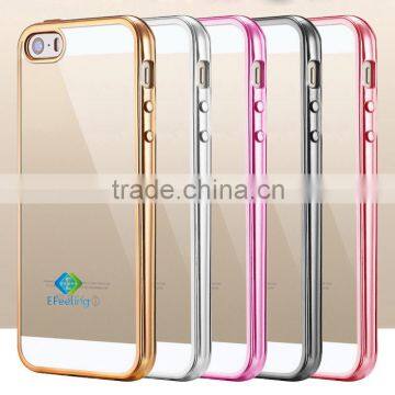 OEM Ultra Thin Transparent TPU Mobile Phone Case Cover For Apple IPhone 5S photo-2
