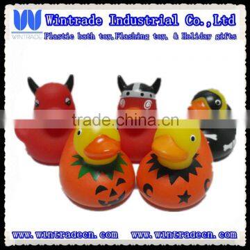 Halloween design pumpkin duck skull duck