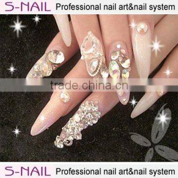 new design stilletto arcylic nail art tips