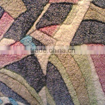 3D coral fleece for fome textile