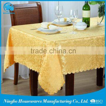 New design fashion low price tablecloth for square table