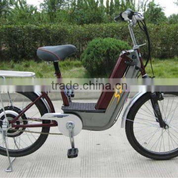 350W 36V 12AH electric bike with Pedals or throttle bar