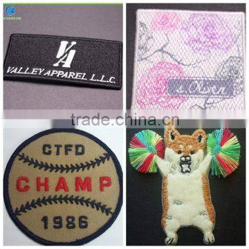 Wholesale Cheap Fashion Embroidered Patches And Badges/Custom Embroidery Patch