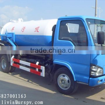 best Price 5 tons 4*2 dongfeng HOWO diesel sewage suction truck