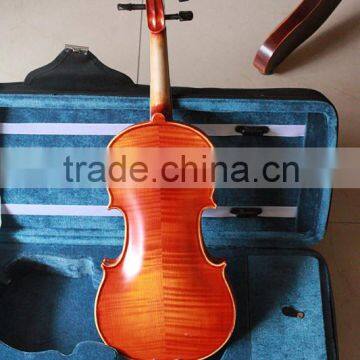 (FV-10E) natural flame violin handmade violin