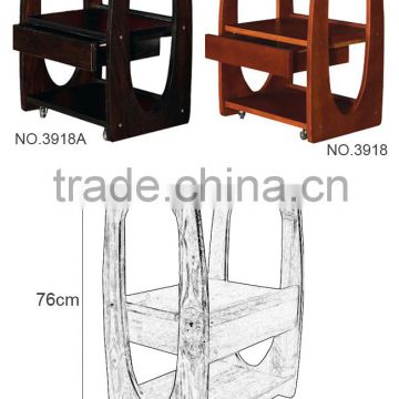 2016 Hot Sales Good Quality Spa salon furniture wooden Trolly