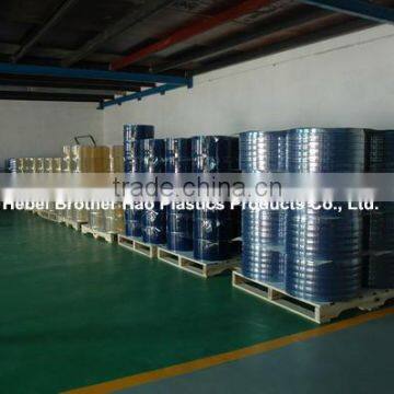 Flexible Smooth Transparent Pvc Strip Curtain Ribbed photo-5