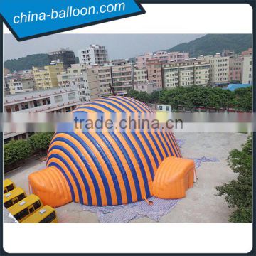 High Temperature Resistance Dome Inflatable Tent , Inflatable Sport Tent For Commercial