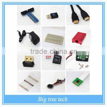 Raspberry Pi 2 Model B/Raspberry Pi 1 Model B+, Case Box+Cooling Fan+SanDisk Micro +USB Adapter+Bluetooth 4.0 dongle adapter ect
