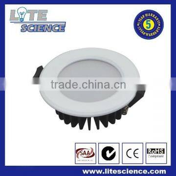 10W LM80 SMD Recessed IP44 LED Downlight With CE RoHs SAA With Rubycon Capacitor photo-2