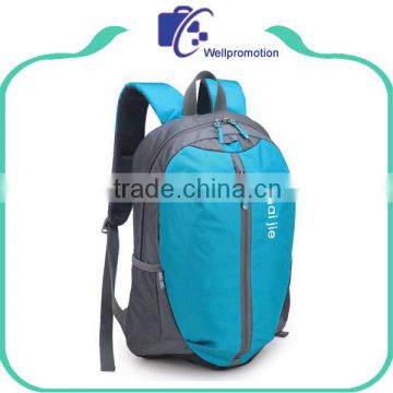 Large polyester oem travel backpack bag