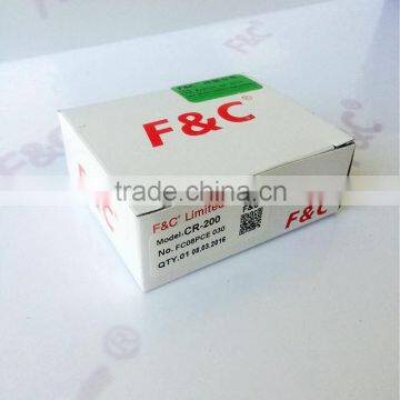 F&C Small Square NPN PNP Retro-reflective Photoelectric Sensor With Reflector photo-3
