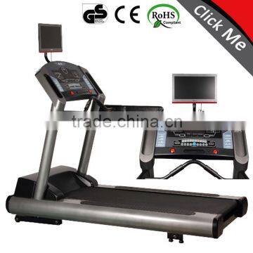 quanzhou AC3.0hp commercial treadmill with tv