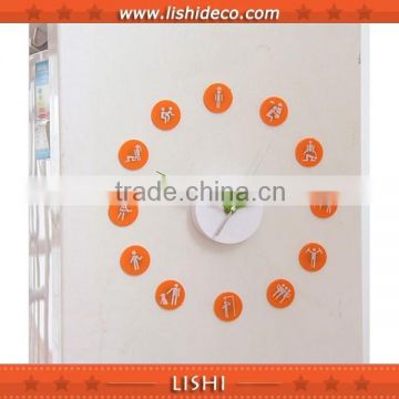 Cheap Wholesale 3D Magnetic Wall Clock