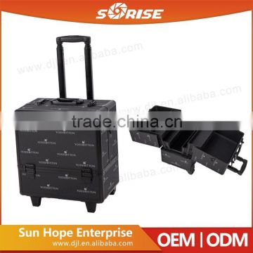 Fashion Style Carring Beauty Trolley Case