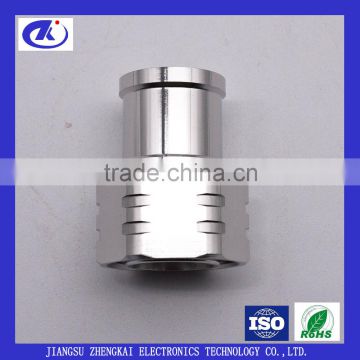 4.3-10 Male straight rf coaxial connector 1/2"feeder cable solder type