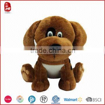 Custom Sitting Baby Big Head Dog Plush Stuffed Toys China Wholesale