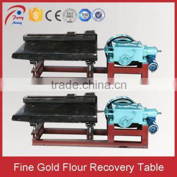 Fine Gold Flour Recovery Table