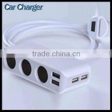 4-Port 4-4 Port Smart Usb Car Charger